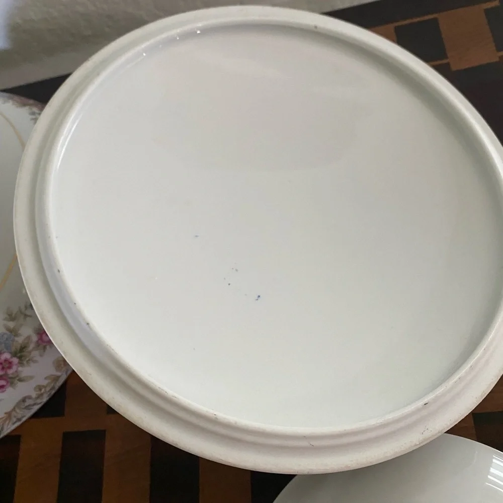 Noritake Somerset Fine China Serving Bowl Sugar Dish Tea Cup & Saucer Floral Set